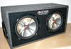 2 12" Kicker Subs With Enclosure-1427996.jpg