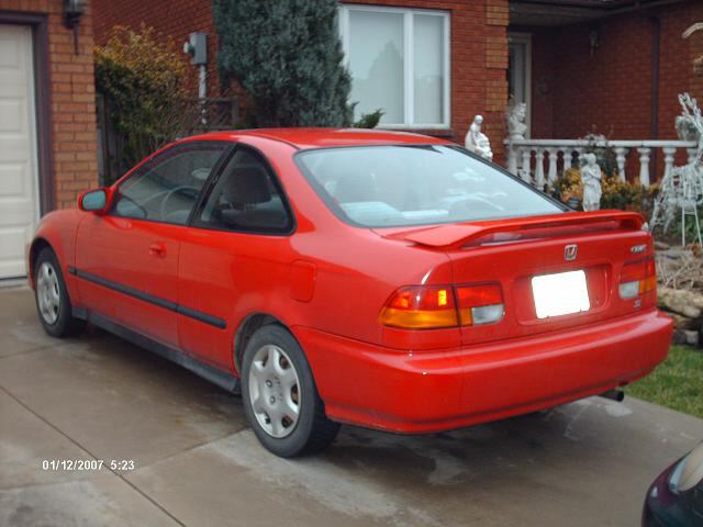 Red 1998 Honda Civic Si Coupe For Sale!!! - GTcarz - Automotive forums