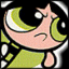 Cartoon Powerpuff Buttercup